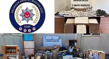 Balıkesir Emniyetinden Kaçakçılık Operasyonu; Cinsel İçerikli Ürünler Ele Geçirildi