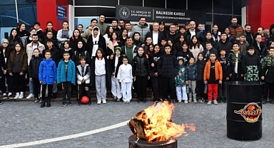 Balıkesir Gençlik ve Spor İl Müdürlüğü, Şehit Turgut Solak Spor Salonu’nda Mangal Keyfi Düzenledi