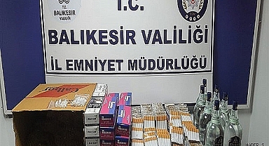Balıkesir İl Emniyet Müdürlüğü’nden Kaçakçılık Operasyon Operasyonu