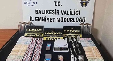 Balıkesir İl Emniyet Müdürlüğü’nden Narkotik Operasyonlarına Büyük Darbe