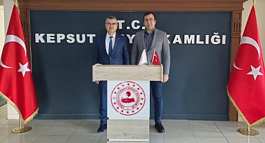 Balıkesir İl Tarım ve Orman Müdürü Erkan Alkan, Kepsut Kaymakamı Tarık Yerlikaya’yı Ziyaret Etti