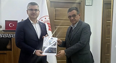 Balıkesir Tarım Fuarı Sonuç Raporu, BASİAD Başkanı Selçuk Savaş Tarafından İl Müdürü Erkan Alkan’a Sunuldu