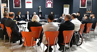 Balıkesirspor, Kent Konseyi Başkanı Sevinç Baykan Özden ve Yürütme Kurulu Üyelerini Ağırladı