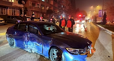 Bandırma Caddesi’nde Tek Taraflı Kaza