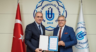 Bandırma Onyedi Eylül Üniversitesi ile Bandırma Belediyesi Arasında İşbirliği Protokolü İmzalandı