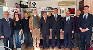 Başkan Ahmet Akın, Ankara Balıkesirliler Derneği’ni Ziyaret Etti