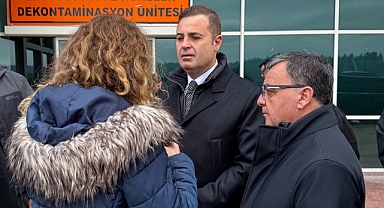 Başkan Ahmet Akın’dan Kaza Sonrası Hastaneye Ziyaret