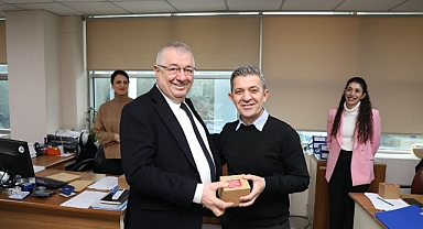 Başkan Ertaş’tan Personele Yeni Yıl Ziyareti