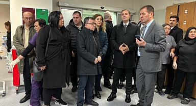 Başkan Hakan Şehirli, Pamukçu’da Yaralanan Öğrencileri Hastanede Ziyaret Etti