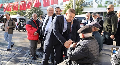 Başkanlar Ahmet Akın ve Mehmet Ertaş Edremit Halkıyla Buluştu