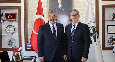 CHP Balıkesir İl Başkanı Erden Köybaşı’ndan Balya Belediye Başkanı Orhan Gaga’ya Ziyaret