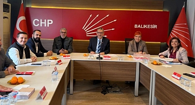 CHP Balıkesir İl Başkanlığı’ndan Aralık Ayı İlçe Başkanları Toplantısı: Güçlü Bir İktidar Hedefi Vurgulandı