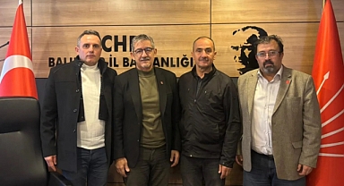 CHP İlçe Başkanlarından Balıkesir İl Başkanı Köybaşı’na Ziyaret