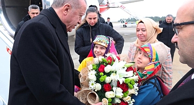 Cumhurbaşkanı Erdoğan Balıkesir’de Coşkuyla Karşılandı: 