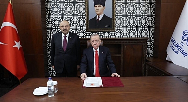Cumhurbaşkanı Recep Tayyip Erdoğan, Balıkesir Valiliği’ni Ziyaret Etti