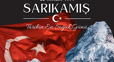 Edremit Belediye Başkanı Mehmet Ertaş, Sarıkamış Harekatı'nın 110. Yılında Şehitlerimizi Andı