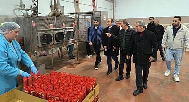 Gönen Kaymakamı Ahmet Altıntaş, İşletmeleri Ziyaret Etti