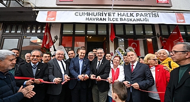 Havran CHP İlçe Başkanlığı Yeni Binası Açıldı