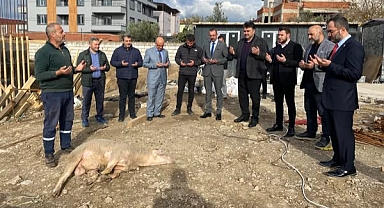 Havran’da 12 Derslikli İlkokul İnşaatında İnceleme Yapıldı