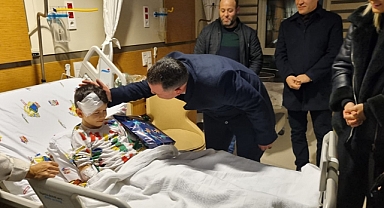 MHP Milletvekili Ekrem Gökay Yüksel’den Trafik Kazası Mağdurlarına Hastane Ziyareti