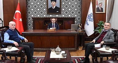 MKS DevO Kimya Yönetim Kurulu Başkanı Mehmet Korgün Şengün’den Vali İsmail Ustaoğlu’na Ziyaret