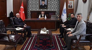 MRS Havacılık, Uzay Sanayi Simulasyon Makine Ltd. Şti. Yönetim Kurulu Başkanı Özgür Sarı’dan Vali İsmail Ustaoğlu’na Ziyaret