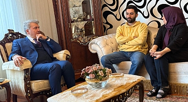 Mustafa Canbey’den Tuncay Kılıç’ın Ailesine Taziye Ziyareti