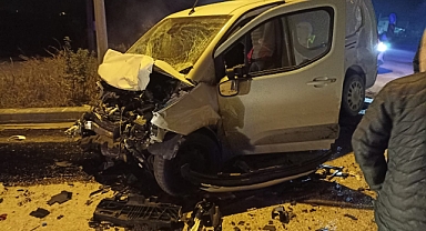 Pamukçu Kavşağı’nda Trafik Kazası