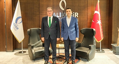 Söke Ticaret Borsası Başkanı Nejat Sağel’den Balıkesir Ticaret Odası Başkanı Rahmi Kula’ya Ziyaret