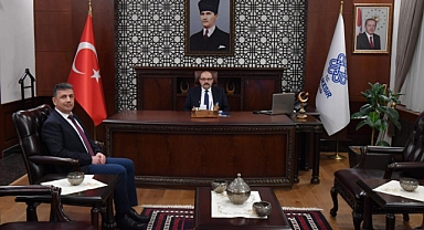 Türk Telekom Balıkesir İl Müdürü Fatih Özgül’den Vali İsmail Ustaoğlu’na Ziyaret