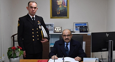 Vali İsmail Ustaoğlu Marmara Sahil Güvenlik Komutanlığı’nı Ziyaret Etti