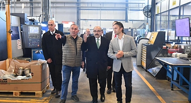 Vali İsmail Ustaoğlu’ndan Anar Metal’e Ziyaret: Balıkesir Sanayisine Tam Destek