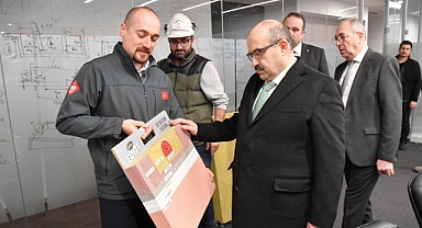 Vali İsmail Ustaoğlu’ndan Betek Boya ve Kimya Sanayi İşletmesine Ziyaret