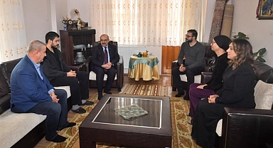 Vali İsmail Ustaoğlu’ndan Ramazan Duman’ın Ailesine Taziye Ziyareti