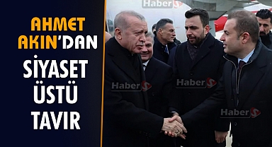 Ahmet Akın’dan Siyaset Üstü Tavır: Cumhurbaşkanı Erdoğan’ı Balıkesir’de Karşıladı