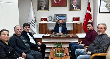 AK Parti Balıkesir İl Başkanı Mehmet Aydemir, Altıeylül İlçe Başkanlığı’nı Ziyaret Etti