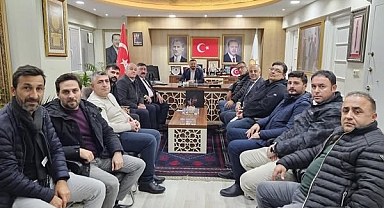 AK Parti Balıkesir İl Başkanlığı’na Ziyaretçi Akını