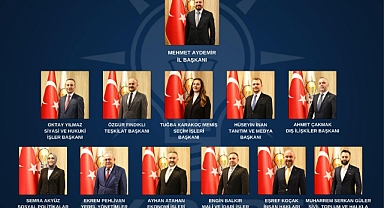 AK Parti Balıkesir İl Başkanlığı Yeni Dönem Kadroları Belli Oldu