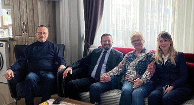 AK Parti İl Başkanı Aydemir’den Bandırma’da Ziyaret