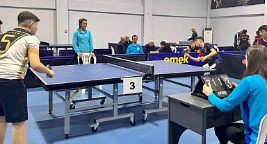 Ali Hikmet Paşa Spor Tesisleri’nde Okul Sporları Masa Tenisi Yıldızlar İl Birinciliği Tamamlandı