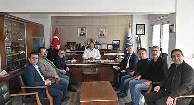 Altıeylül Belediyesi’nden Bigadiç Belediye Başkanı Mustafa Göksel’e Ziyaret