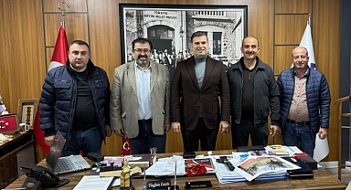 Altıeylül Belediyesi'ne CHP İlçe Başkanlarından Nezaket Ziyareti