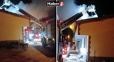 Altıeylül Paşaköy Mahallesi’nde Çıkan Çatı Yangını Korkuttu