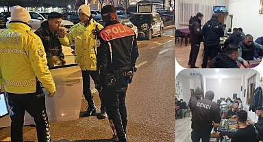 Asayiş ve Trafik Huzur Uygulaması: 11 Aranan Şahıs Yakalandı