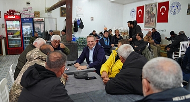 Ayvalık Belediye Başkanı Mesut Ergin, Cunda Adası’nda Vatandaşlarla Buluştu