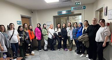 Balıkesir Atatürk Şehir Hastanesi'nde Gebe Okulu Eğitimleri Devam Ediyor
