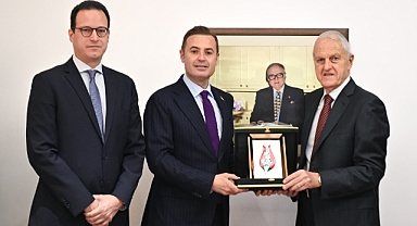 Balıkesir Büyükşehir Belediye Başkanı Ahmet Akın, İş İnsanı Rona Yırcalı ile Proje Görüşmesi Gerçekleştirdi