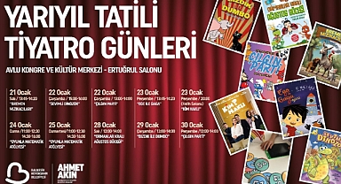 Balıkesir Büyükşehir Belediyesi’nden Yarıyıl Tatili İçin Sanat Dolu Etkinlik: Yarı Yıl Tatili Tiyatro Günleri Başlıyor!