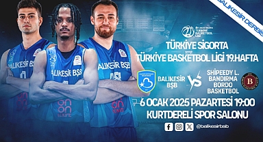 Balıkesir'de Derbi Heyecanı: Bandırma Bordo Basketbol Parkede!