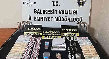 Balıkesir Emniyeti Narkotik Operasyonlarda Büyük Başarıya İmza Attı !